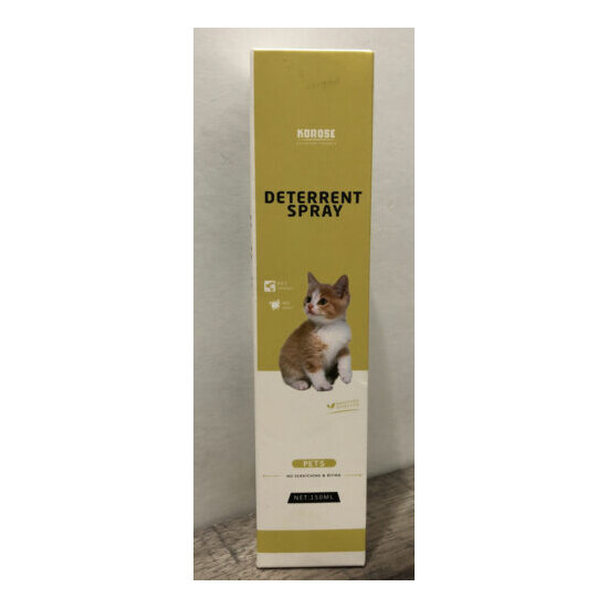 KDRose Advanced Formula Deterrent Spray For Cats Pet •No Mess 150 mL •Sealed image {1}