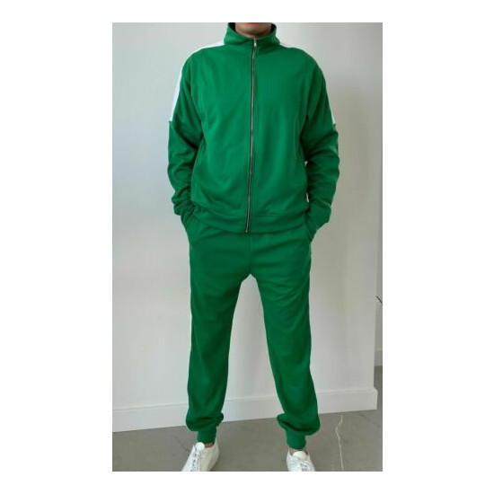 Squid Game Halloween Costume Green Tracksuit (Made In USA) image {1}