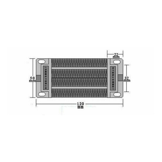 Insulation Thermostatic Incubator Heater PTC Ceramic Air Heater Heating Element image {7}