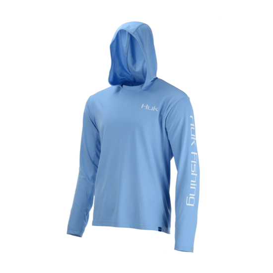 HUK ICON X LONG SLEEVE HOODIE-Fishing Shirt--Pick Color/Size-Free FAST Shipping Thumb {8}