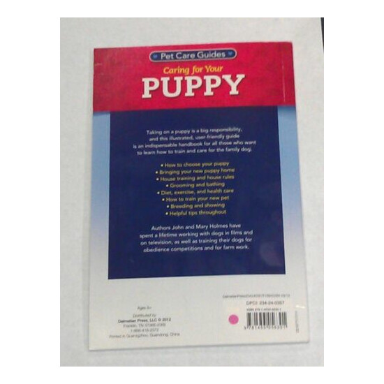 Pet Care Guides Caring for Your Puppy Paperback Book image {3}
