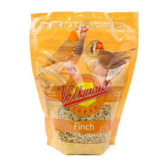 Volkman Avian Science Super Finch 2lbs Pet Bird Seeds (2 Bags) image {2}