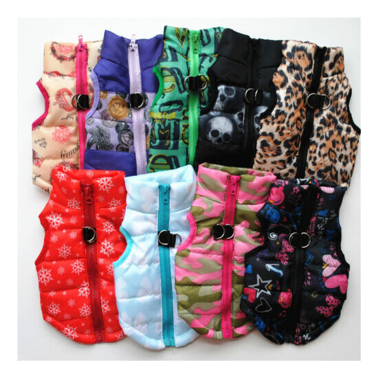 Dog Cat Coat Jacket Pet Supplies Clothes Winter Apparel Clothing Puppy Costume image {4}