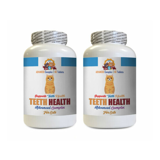 oral care for cats - CAT TEETH HEALTH COMPLEX - cat vitamin b 2B image {1}