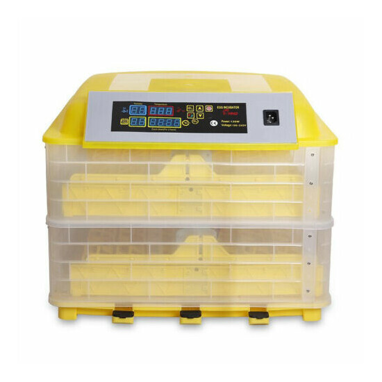 Digital Automatic 112 Eggs Incubator Egg Hatching Machine New image {2}