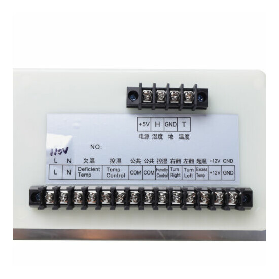 Digital Thermostat Temperature Humidity Incubator Controller 110V 60HZ USA image {7}