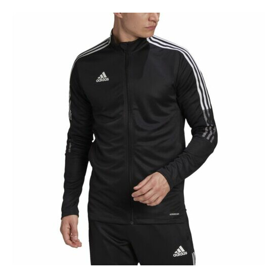 Activewear Tops Adidas Men's Tiro 21 Track Jacket Running Soccer Sports ...