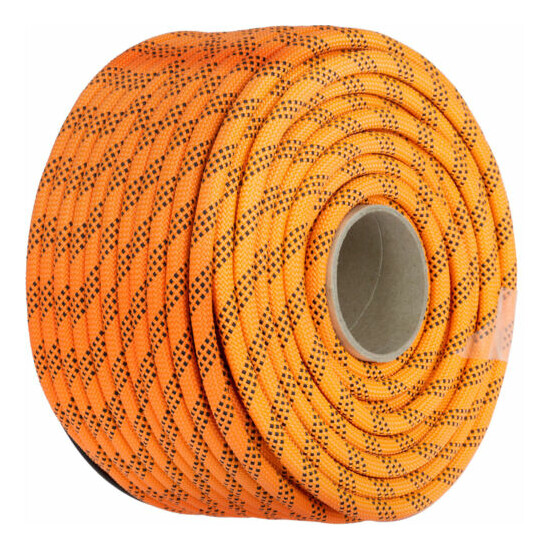 VEVOR 7/16" Double Braid Polyester Rope 150FT 8400 Breaking Strength image {1}