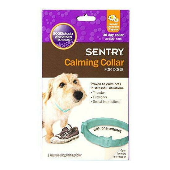 Sentry HC Good Behavior Pheromone Dog Collar, 23-Inch image {2}