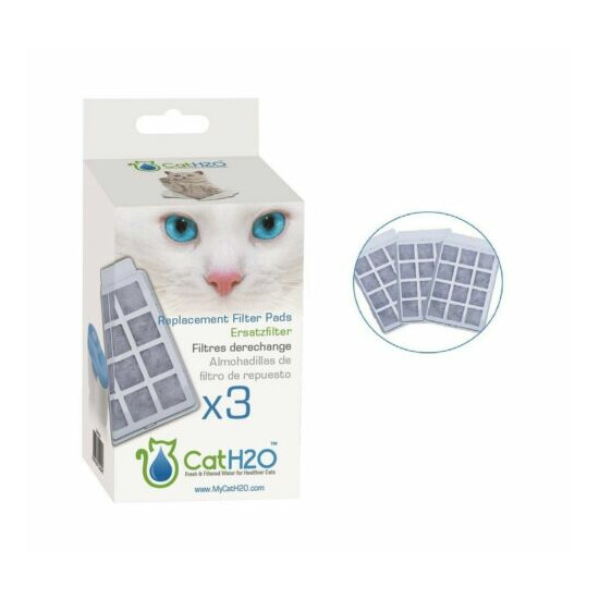 CatH2O & Dog H20 3 Piece Replacement Filter Pads image {1}
