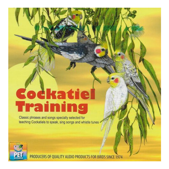 Cockatiel Training Bird Training Audio CD (Teach to Speak, Sing, & Whistle) NEW image {1}