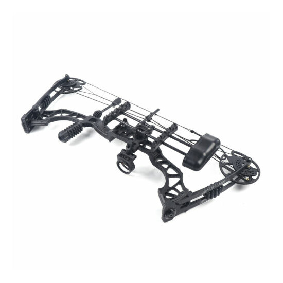 Adults 70 Lbs Pro Compound Shooting Bow Equipment Right Hand Practice Hunting Thumb {8}