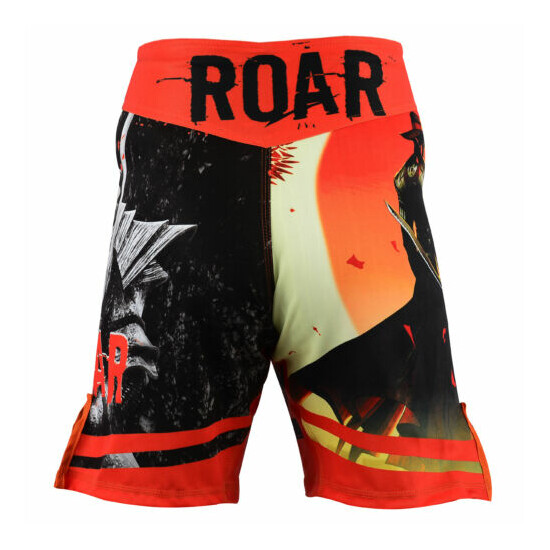 ROAR Mma Shorts Grappling Fight Kick Boxing Muay Thai Men Fight Training Shorts image {7}