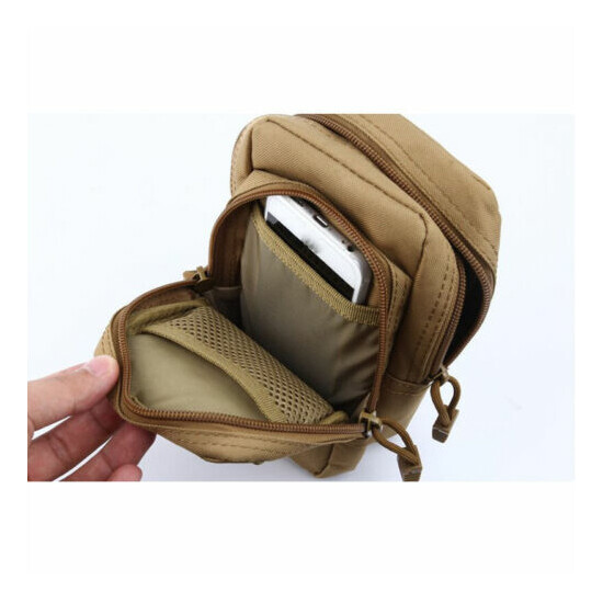 Tactical Molle Pouch EDC Multi-purpose Belt Waist Pack Bag Utility Phone Purse Thumb {19}