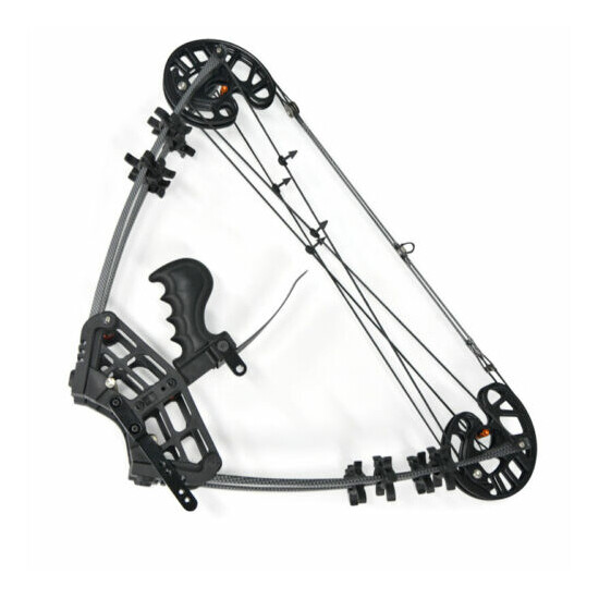 50lbs Compound Bows Set Catapult Steel Ball Hunting Bow Dual-purpose sports Bow Hunting  Thumb {1}