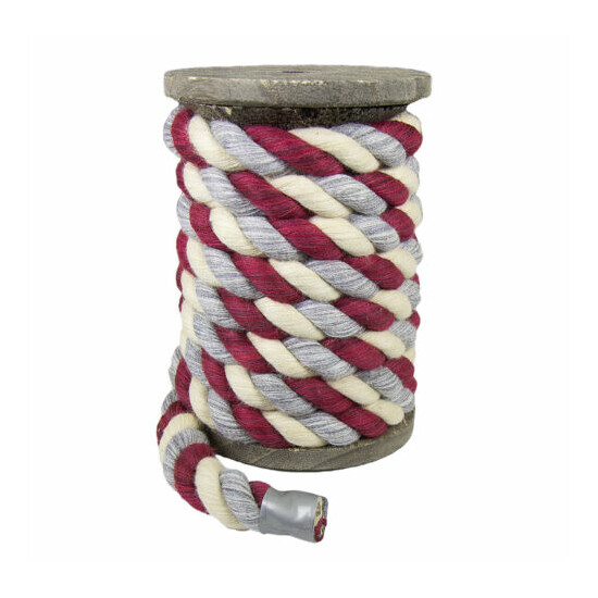 Ravenox Natural Twisted Cotton Rope | 1/4-inch | Multiple Colors | Made in USA image {26}