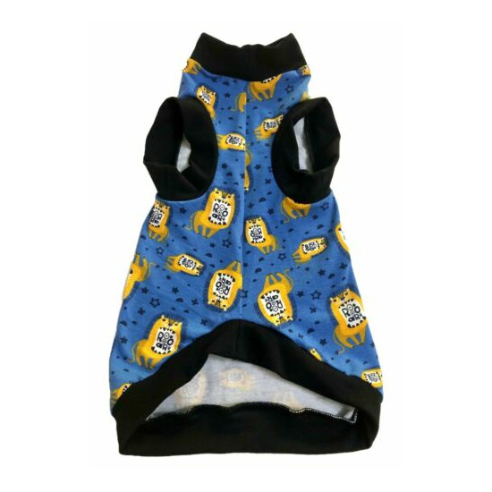 Sphynx Cat Shirt Blue Lion Print - Clothes Clothing Sweater Coat Vest Jumper  image {3}