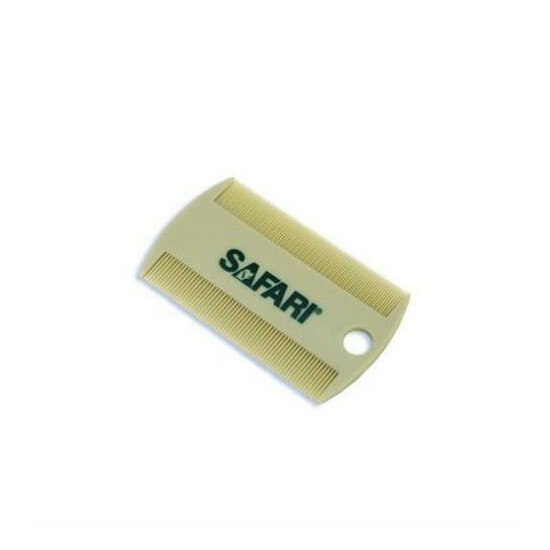 Safari® Double-Sided Cat Flea Comb image {1}