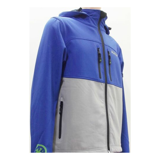 Kast Extreme Fishing Gear Boost Technical Fishing Jacket Blue Medium NWT in OP image {8}