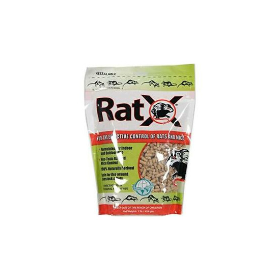 Ecoclear Product Ratx AX00000 All-Natural Non-Toxic Rat & Mouse Killer Pellet... image {1}