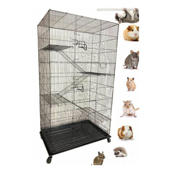 Large 5 level Ferret Guinea Pig Sugar Glider Rat Mice Gerbil Critter Cage 687 image {1}