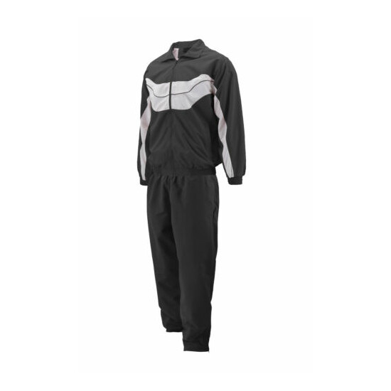 Men's Casual Running Working Out Jogging Gym Fitness Straight Leg Tracksuit Set image {4}