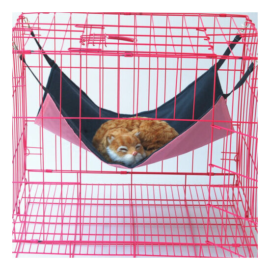 Small Animal Mat Blanket Cat Hanging Bed Pets Hammock Oxford Waterproof Dog Bed image {4}
