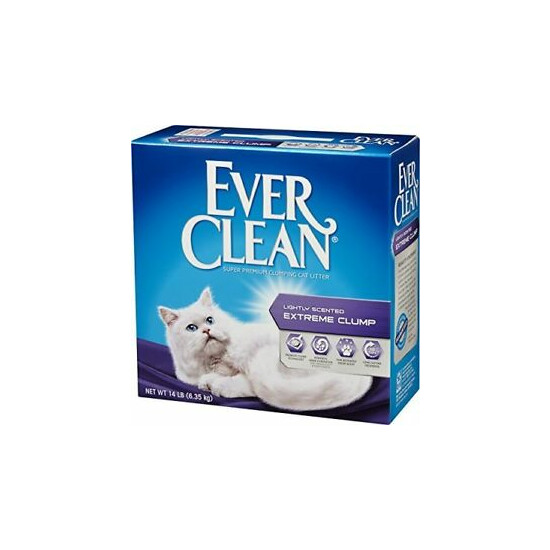 Ever Clean Lightly Scented Extreme Clump Cat Litter 14-Pound Box image {1}