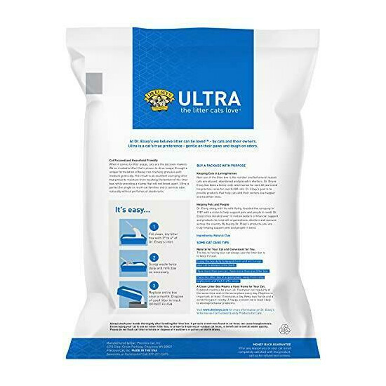 Dr. Elsey's Precious Cat Ultra Cat Litter, 18 pound bag image {2}