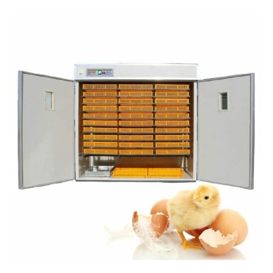 Automatic Hatching Machine Chicken Duck Goose Pigeon egg incubator image {1}