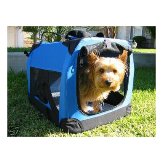 New 20" Portable Travel Soft-Sided Pet Crate Carrier Kennel For Cat -111 image {1}
