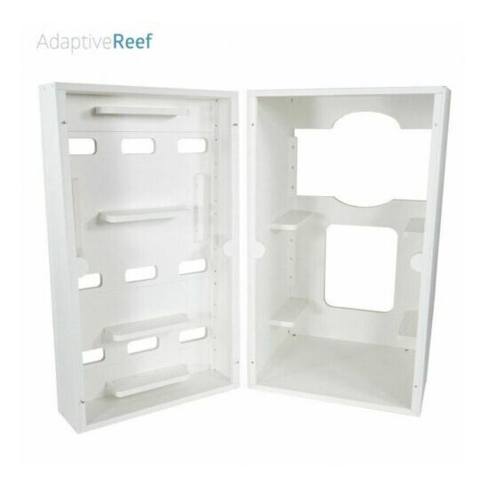 Controller Cabinet Wire Management System - White - Adaptive Reef image {2}
