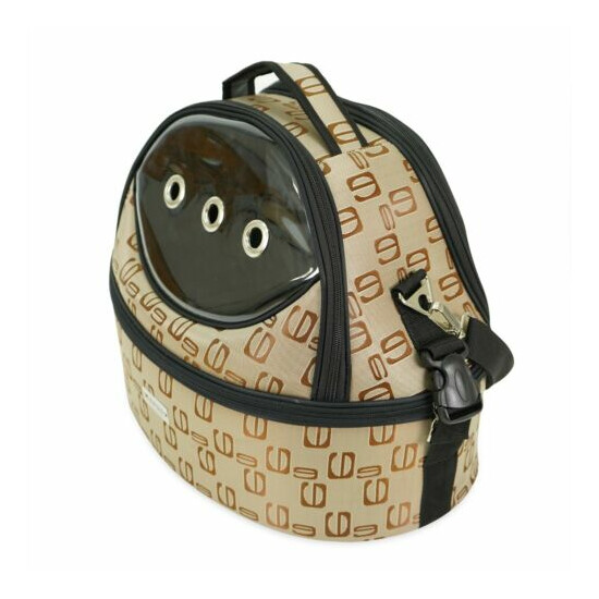 Small Pet Carrier for Small Dogs and Cats - Waterproof Pet Travel Bag image {1}