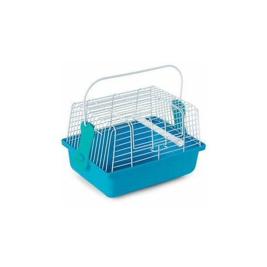 Prevue Pet Products Travel Cage for Birds and Small Animals - Blue image {1}