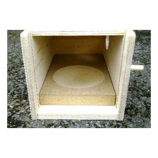 Budgie Bird nest box Concave 17.5 X 10.2 CM Breeding Box Tray Bird Bed House Uk image {2}