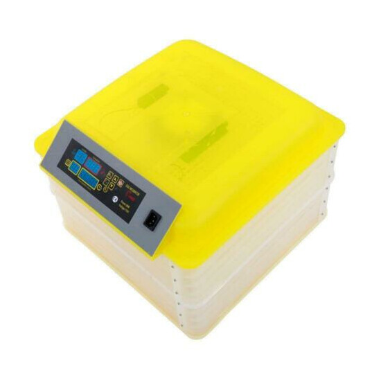 112eggs Digital Incubator with Fully Automatic Egg Turning Humidity Chicken Duck image {3}