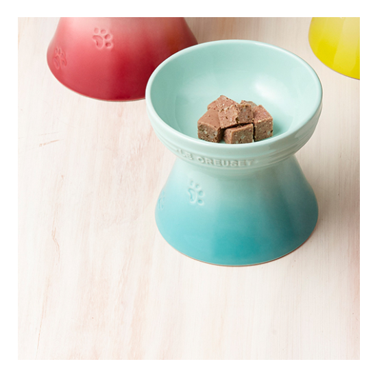 High Stand/Pet Ball Food Bowl For Dogs For Cat LECREUSET Official byFedex image {3}