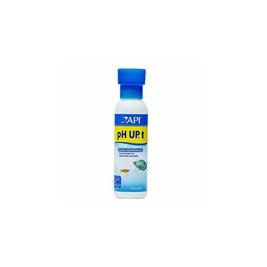 API pH UP Freshwater Aquarium Water pH Raising Solution 4-Ounce Bottle image {1}