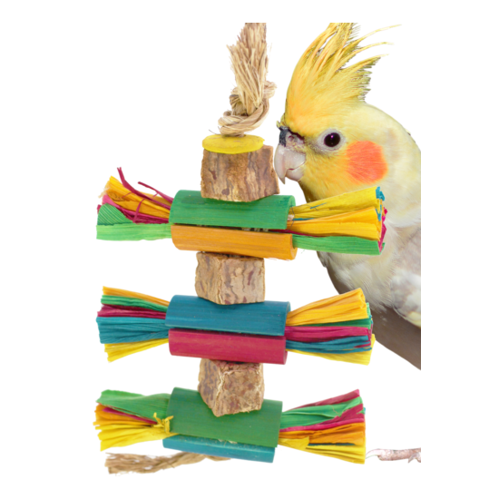 41337 Small Rollie Pollie Bonka Bird Toys Cage Toy Cages Foraging Chew Shredder image {1}