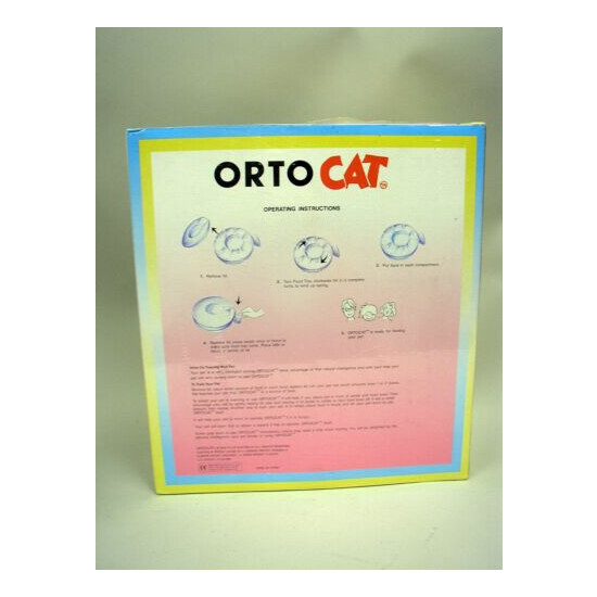 Orto Cat Self Serve Cat Feeder NRFB image {3}