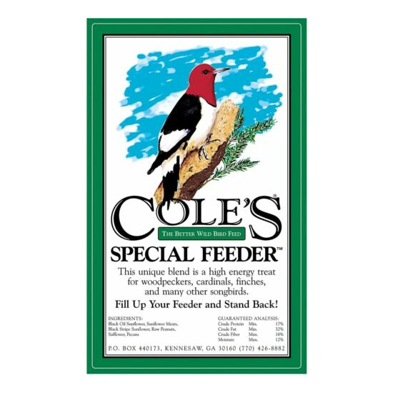 Cole's SF20 Special Feeder Bird Seed, 20-Pound, 3 Pack image {3}