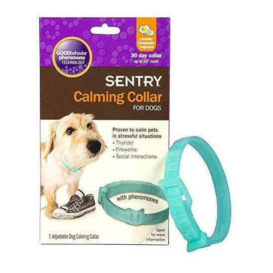 Sentry HC Good Behavior Pheromone Dog Collar, 23-Inch image {1}