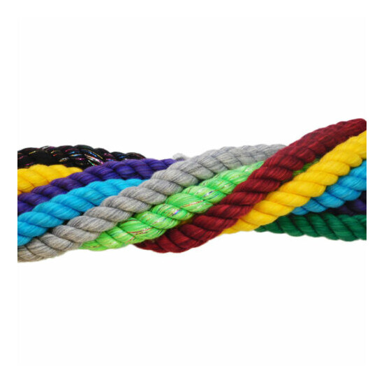 Ravenox Twisted Cotton Rope Spools - Soft, Natural Cordage - Custom Colors image {3}