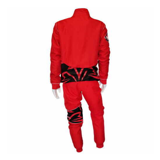 Rival Boxing Elite Active Tracksuit with Collar - Red Thumb {3}