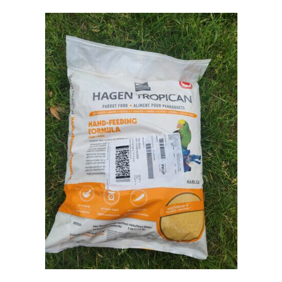 Hagen Tropican Parrot Food Hand Feeding Formula 11 lb, Mash image {1}