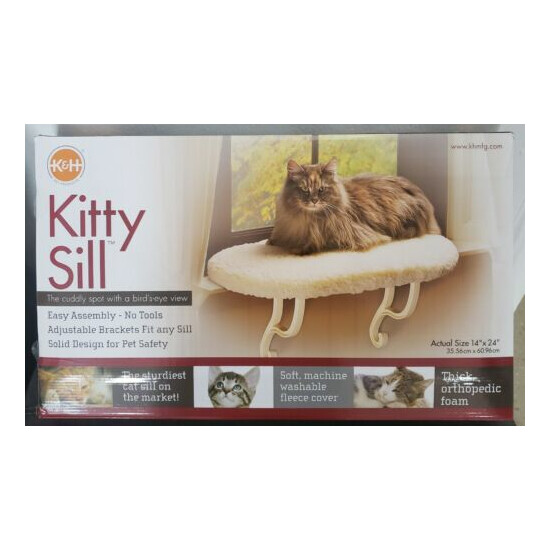K&H Pet Products Thermo Kitty Sill image {2}