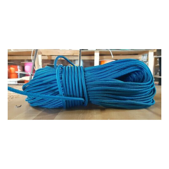 4 mm x 200 ft. Accessory Cord/Rope. Banner/Camp/Utility. Blue 700 #. US Made Thumb {2}
