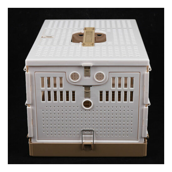 Pigeon Training Transport Release Cage Bird Folding Cage 2 Side Door Pigeon Cage image {2}