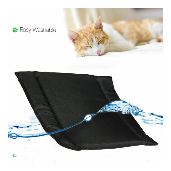 Pet Cooling 2 in 1 Pet bed and House Dog Cat Cushion Pillow Mat sleeping Foam image {4}