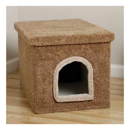 LITTER BOX ENCLOSURE - FREE SHIPPING IN THE UNITED STATES ONLY image {1}